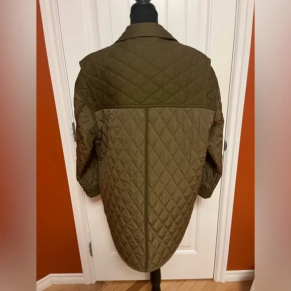 Frame Oversize Shirt Jacket - Picture 3 of 8